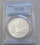 1999 $1 YELLOWSTONE PCGS 69