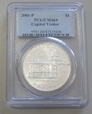$1 2001-P CAPITOL PCGS MS69