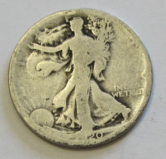 1920-S WALKING LIBERTY HALF