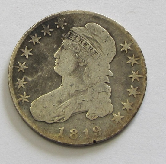 1819 CAPPED BUST HALF