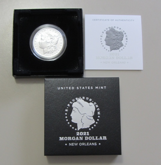 NEWLY RELEASE $1 2021 MORGAN PRIVY MARK O NEW ORLEANS
