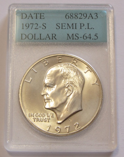 $1 SILVER IKE 1972-S