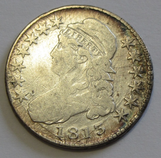 1813 CAPPED BUST HALF DOLLAR