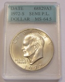 $1 SILVER IKE 1972-S