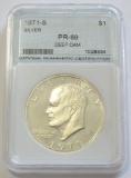 $1 SILVER 1971-S IKE PROOF
