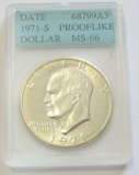 $1 1971-S SILVER IKE