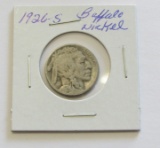 1926-S Buffalo Nickel - Better Date