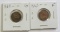 1864 1863 INDIAN HEAD CENT