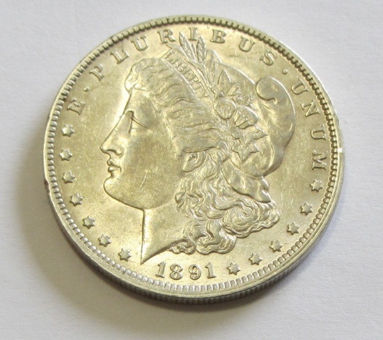 $1 1891-O MORGAN SHARP COIN