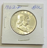 1962-P Franklin Half Dollar - BU