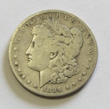 $1 1894-S MORGAN SILVER DOLLAR BETTER DATE