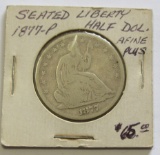 1877 SEATED HALF DOLLAR