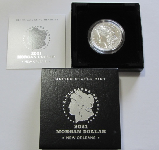 2021 $1 MORGAN NEW ORLEANS PRIVY O