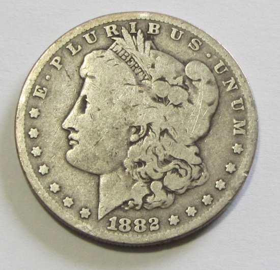 $1 1882-O MORGAN SILVER