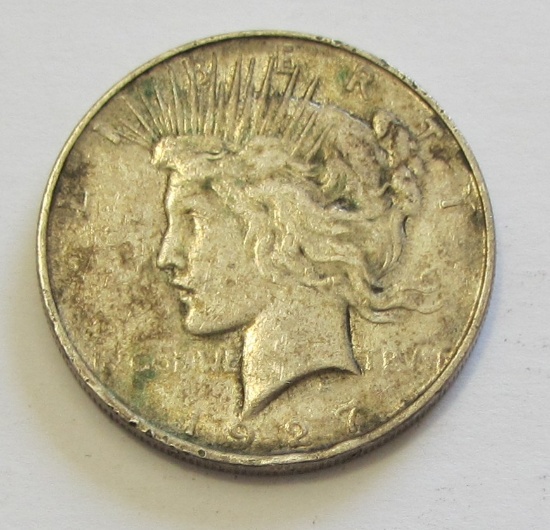 $1 1927-D PEACE DOLLAR