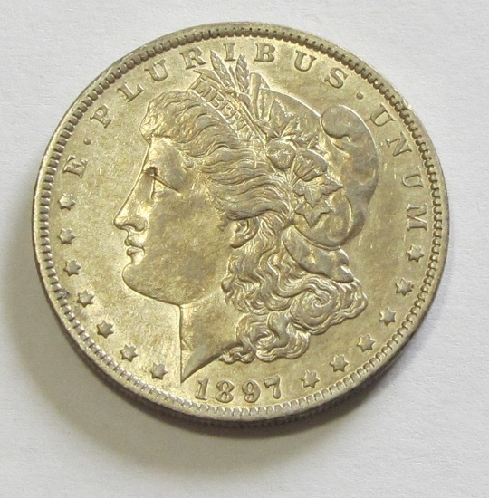 $1 1897-O BETTER DATE AND GRADE MORGAN