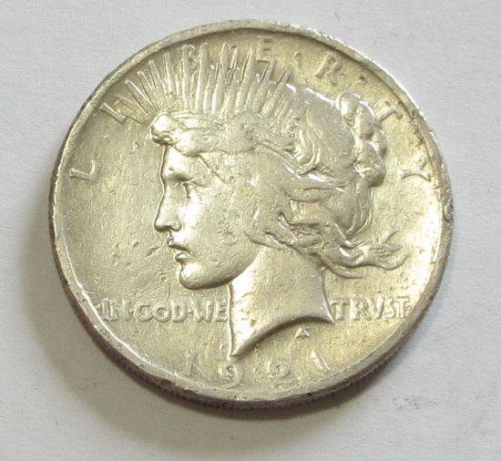 KEY DATE $1 1921 PEACE DOLLAR