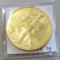 2020 GOLD PLATE SILVER EAGLE