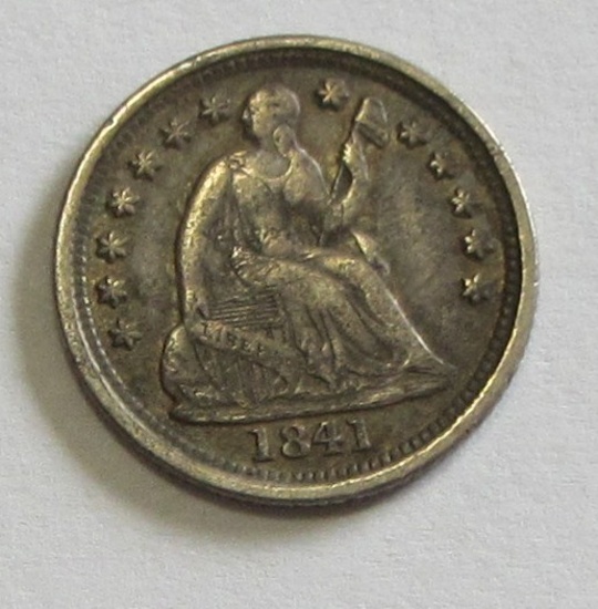 1841-O SEATED HALF DIME