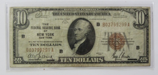 $10 FRBN 1929