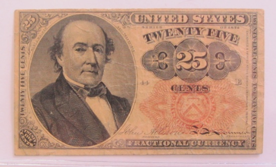 25 CENT FRACTIONAL 5TH ISSUE