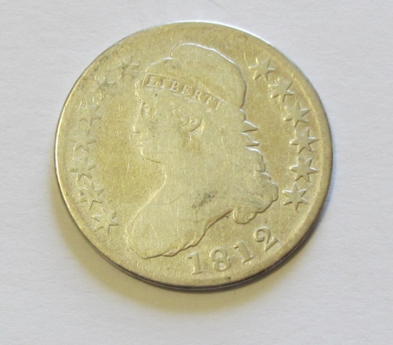 1812 CAPPED BUST HALF