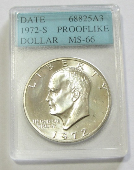 1972-S SILVER $1 IKE