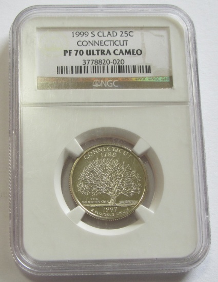 1999-S QUARTER NGC 70