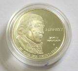 $1 PROOF SILVER MADISON