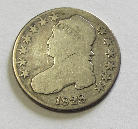 1828 CAPPED BUST HALF