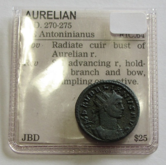 270 AD ANCIENT AURELIAN ANICENT