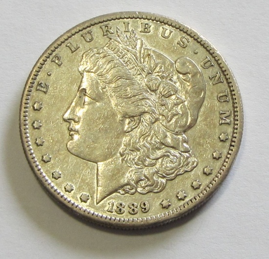 $1 1889-S MORGAN SILVER DOLLAR