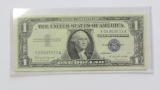 GEM $1 1957 B SILVER CERTIFICATE
