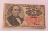 25 CENT FRACTIONAL CURRENCY 5TH ISSUE