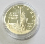 $1 1986-S PROOF ELLIS ISLAND