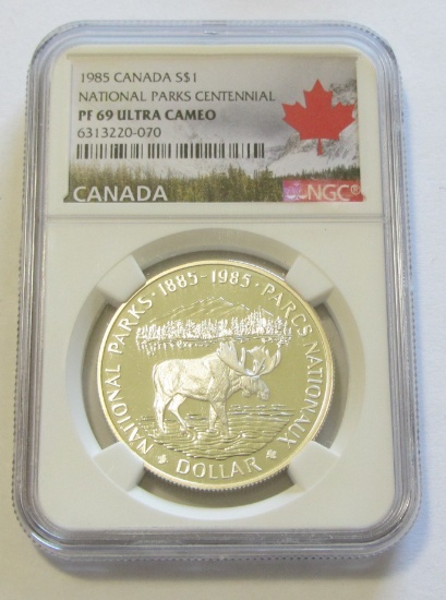 $1 1985 CANADA NGC 69