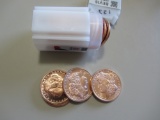 ROLL OF 20 1 OUNCE COPPER ROUNDS FULL ROLL DESIGN AS SHOWN