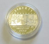 2007 $1 SILVER COMMEMORATIVE DESEGRATION