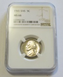 1965 SMS NICKEL NGC 66