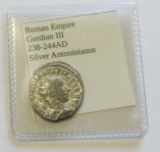 SILVER HIGH GRADE ROMAN GORDIAN III 238-244 AD