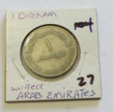 1 SILVER DIRHAM UAE