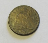 1877 SEATED HALF DOLLAR