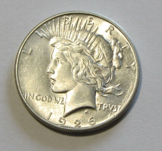 BU $1 1926 PEACE DOLLAR