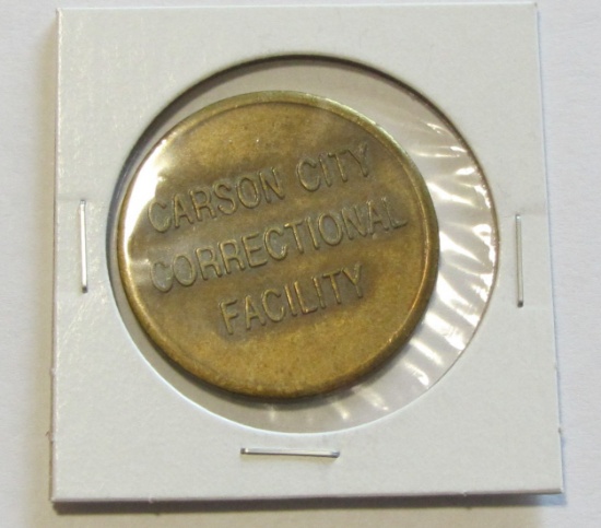 CARSON CITY $1 PRISON TOKEN