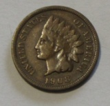 SEMI KEY 1908-S INDIAN HEAD CENT