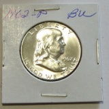1962-P Franklin Half Dollar BU