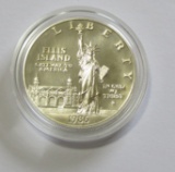 $1 ELLIS ISLAND COMMEMORATIVE 1986