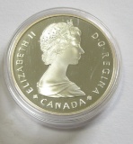$1 1985 SILVER MOOSE CANADA