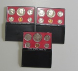 LOT OF 3 $1 SILVER 1976 PROOF SETS