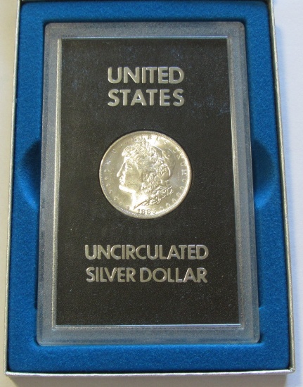 BRILLIANT UNC $1 1883-O MORGAN GSA TOUGH COIN FULL OF LUSTER